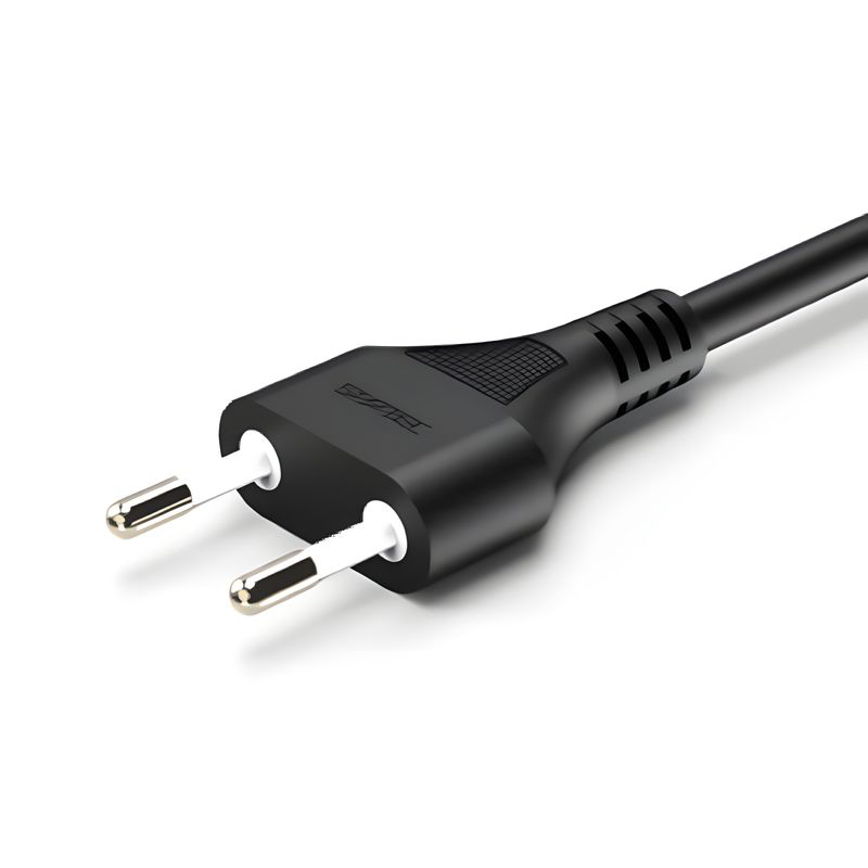 Cables de alimentación europeos de 2 y 3 polos aprobados por VDE/CE