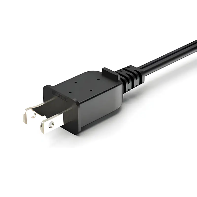 Cables de alimentación estadounidenses de 2 y 3 polos con certificación UL