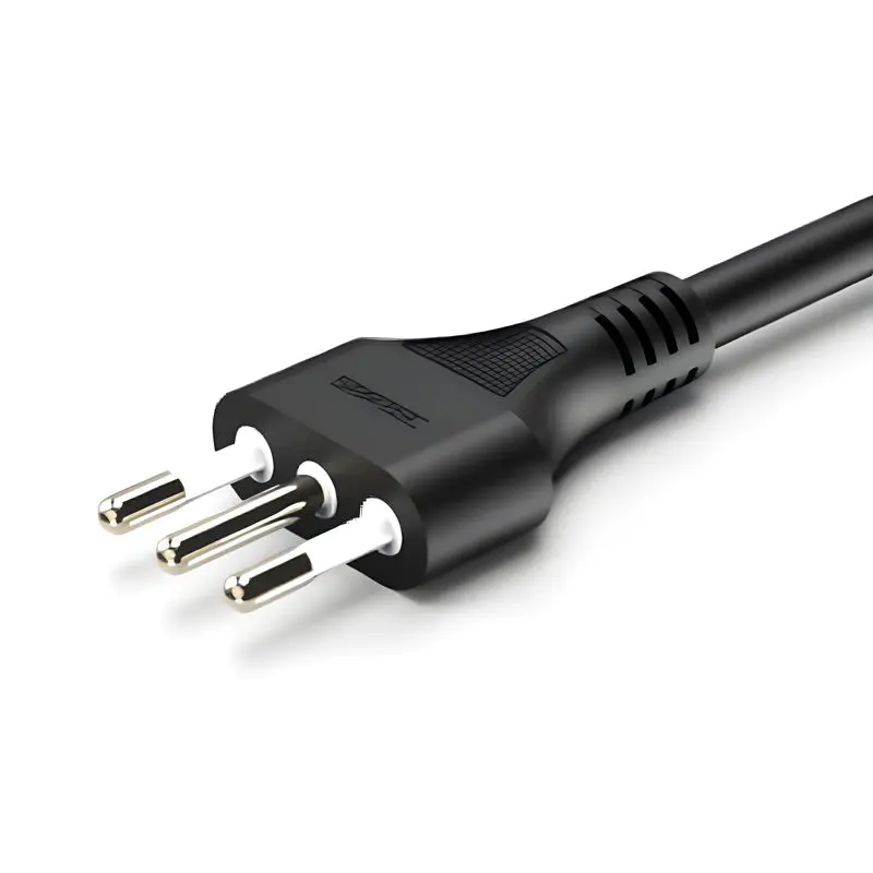 Cables de alimentación europeos de 2 y 3 polos aprobados por VDE/CE