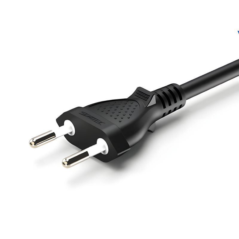 Cables de alimentación europeos de 2 y 3 polos aprobados por VDE/CE