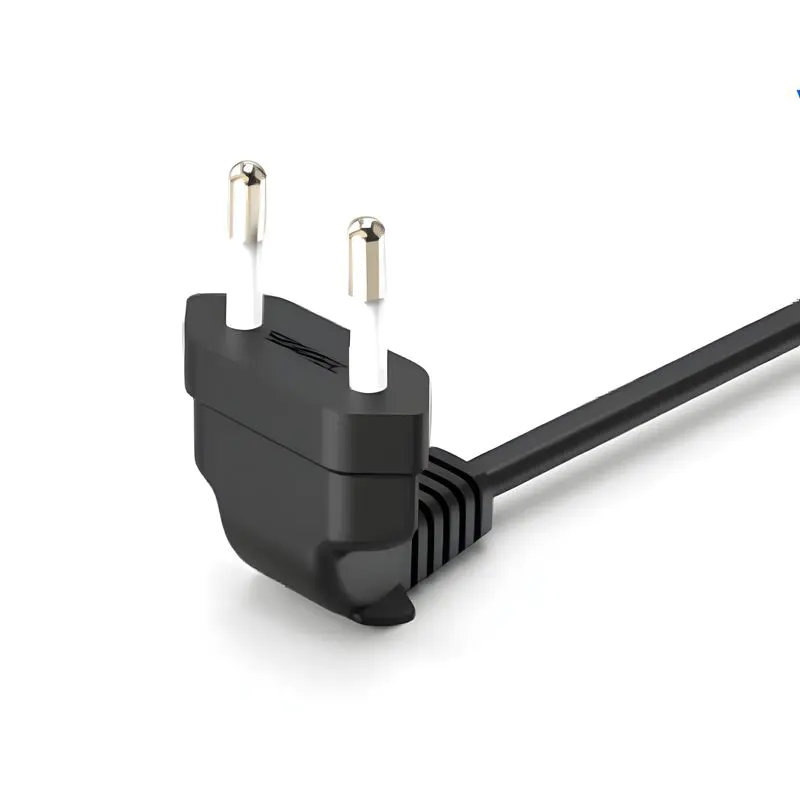 Cables de alimentación europeos de 2 y 3 polos aprobados por VDE/CE